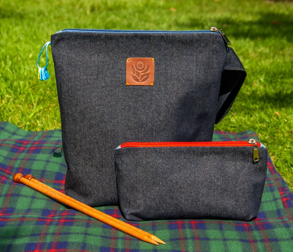 Set Zipper Denim Navy XL Red Zip.webp