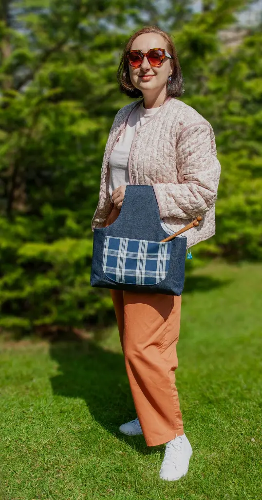 Wrist Denim Rustikana Navy L with Nadiia.webp