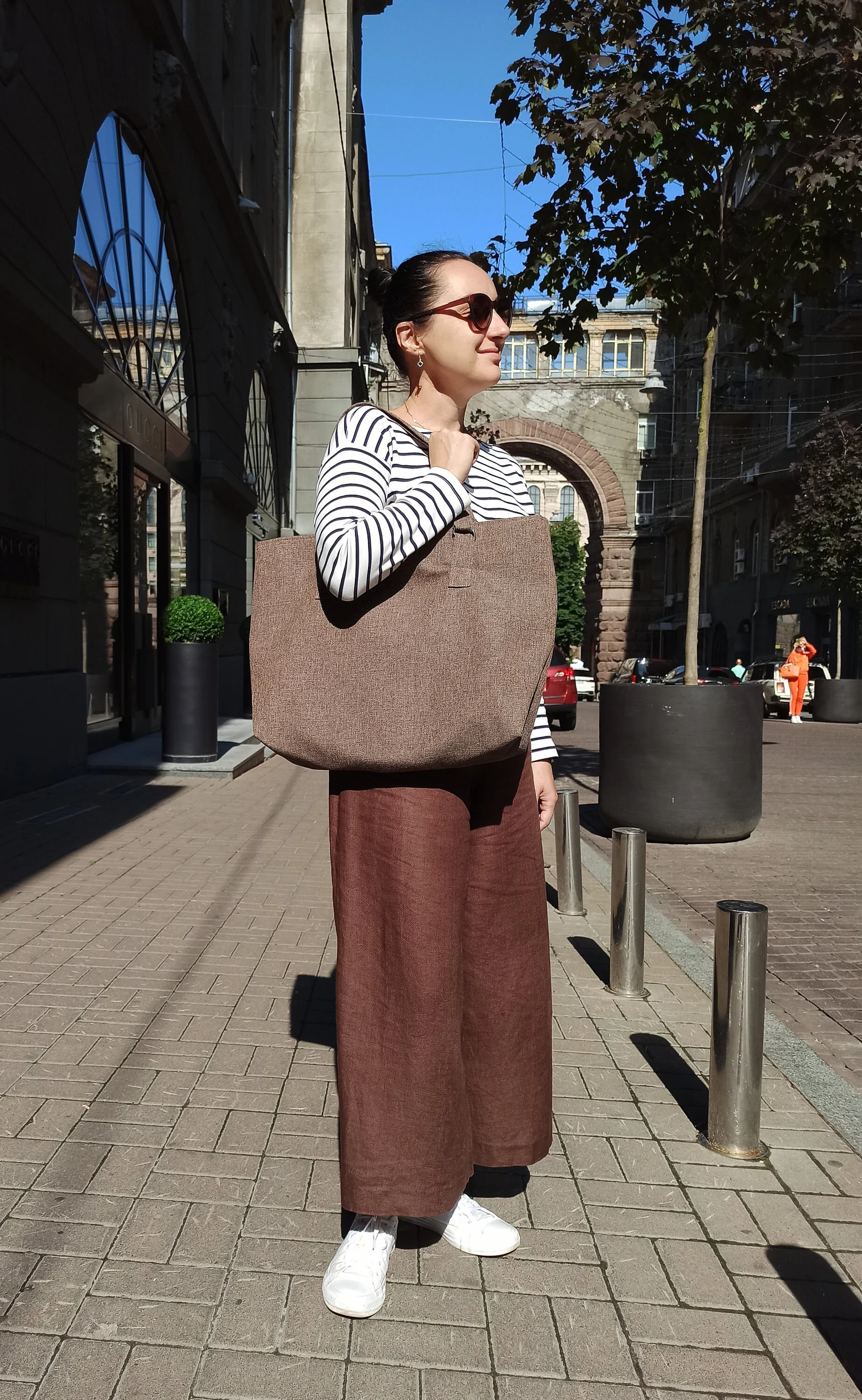 [tob-rog-brown-xl] Tote Bag Rog Brown XL