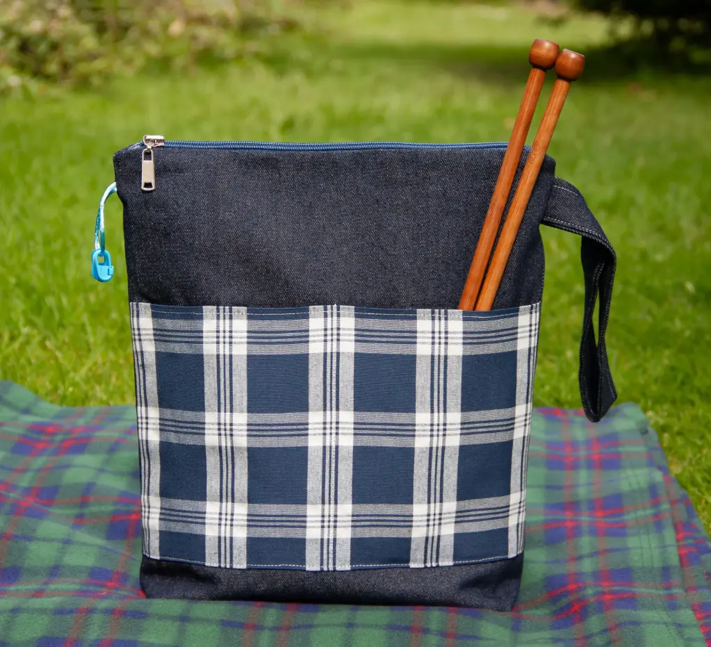 [pbz-denim-rust-navy-xl] Zipper Denim Rustikana Navy XL